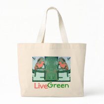 Live Green bags by BeMerry Live Green bags
