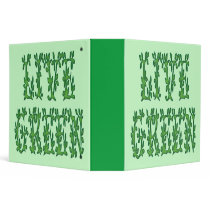 Live Green Binder