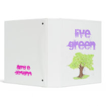 Live Green Binder