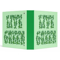 Live Green Binder