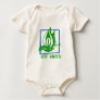 Live Green Butterfly Blue Organic Tshirt