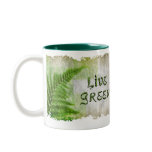 LIVE GREEN Eco Enviro Gift Items for Earth Day Mug