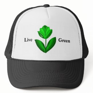 Live Green hat