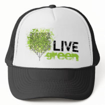 Live Green hats