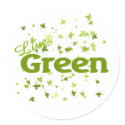 live green leaves stickers by shopaholicchick live green leaves stickers