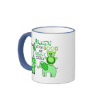 Live Green Message Mug
