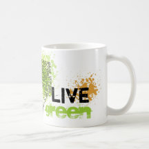 Live Green Mugs
