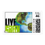 Live Green stamp
