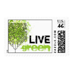 Live Green stamp