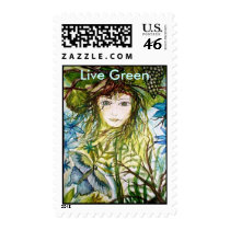 Live Green postage