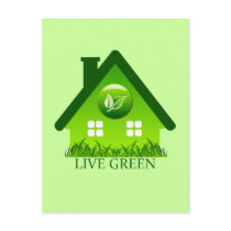 LIVE GREEN postcards