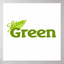 Live Green posters