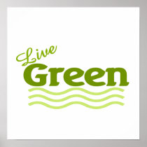 live green posters