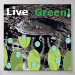 Live Green! Poster -