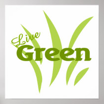 live green posters