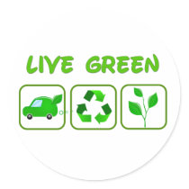 Live Green stickers by novaideo Live Green stickers
