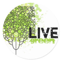 Live Green stickers