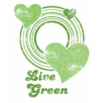 Live Green Tee t-shirts by 80s_Angel Live Green Tee t-shirts