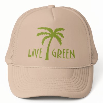 Live Green Tree Hugger Hat
