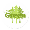 live green trees stickers by shopaholicchick live green trees stickers