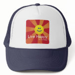 Live Happy Cap hats