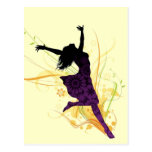 Live healthy, be free! post card