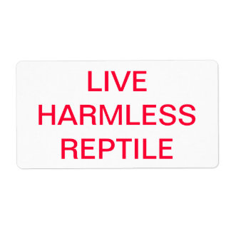 Harmless Labels, Harmless Address Labels, Return Address Labels