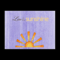 Live in the Sunshine.. postcards