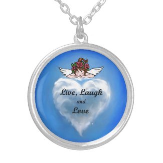 Live, Laugh and Love Personalized Necklace