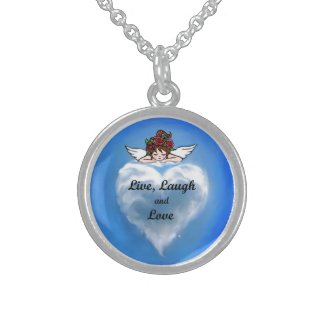 Live, Laugh and Love Personalized Necklace