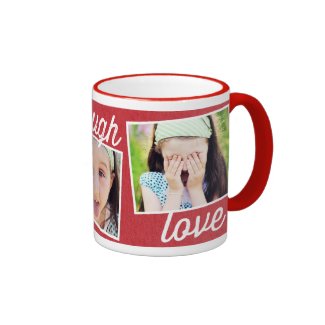Live Laugh Love Custom Photo Mug Mug