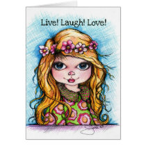 Live! Laugh! Love! cards