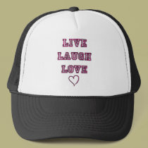 Live Laugh Love hats