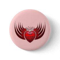 LIVE LAUGH LOVE HEART & WINGS buttons