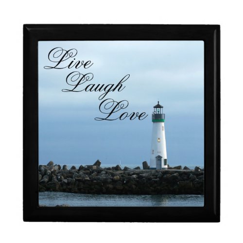Live Laugh Love Keep Sake/Gift Box/Lighthouse Keepsake Box