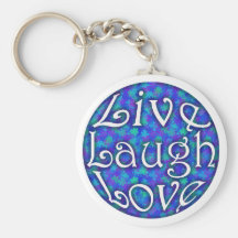 Live Laugh Love Key Chain