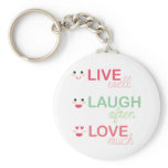 Live Laugh Love Key Chain