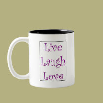 Live Laugh Love Mug