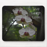 Live Laugh Love-Orchid Mousepad