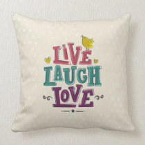 LIVE LAUGH LOVE pillows