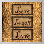 Live Laugh Love Print