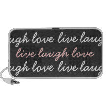 LIVE LAUGH LOVE SPEAKER