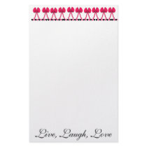 Live Laugh Love stationery