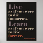 Live & Learn Posters