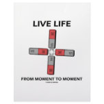 Live Life From Moment To Moment (Quadrupole) Custom Letterhead