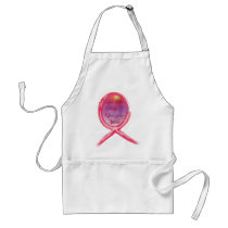 Live Life Fully: Breast Cancer Pink Ribbon aprons