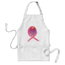 Live Life Fully: Breast Cancer Pink Ribbon aprons