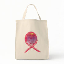 Live Life Fully: Breast Cancer Pink Ribbon bags
