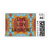 Live Life Laughing USPS Stamps