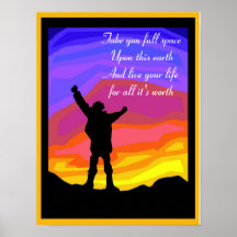 Live life posters